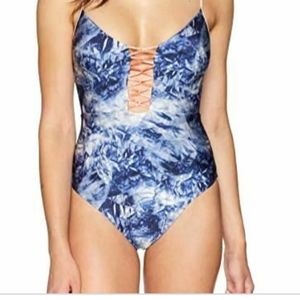 LUCKY BRAND WAVES ONE-PIECE